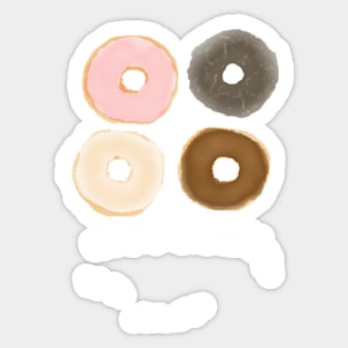 Donuts Sticker